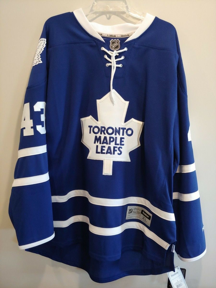Nazem Kadri Toronto Maple Leafs Fanatics Authentic Game-Used #43 Blue Jersey  from the 2015-16 NHL Season - Size 56