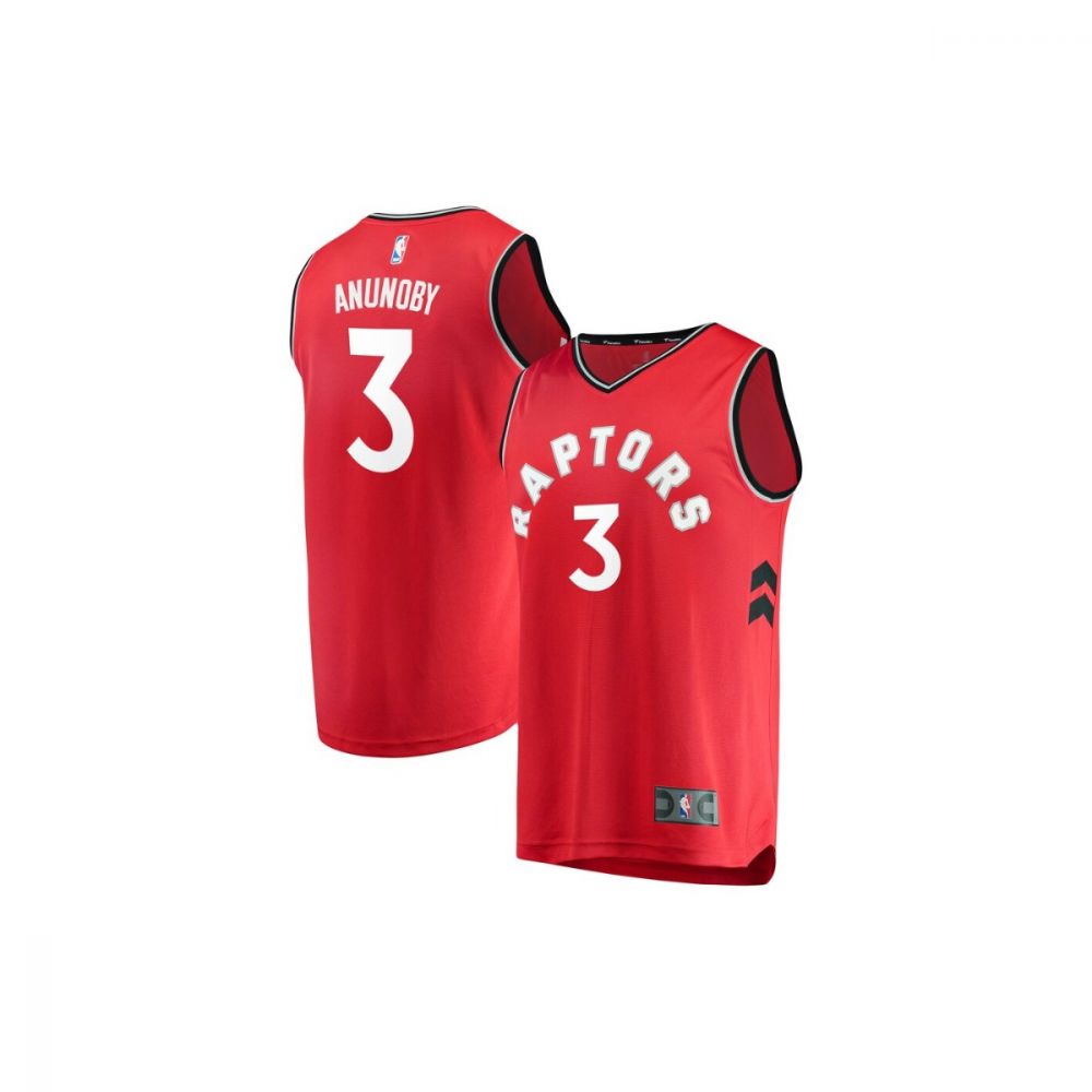 OG Anunoby Toronto Raptors Fanatics Branded Youth Fast Break Jersey Red -  Icon Edition