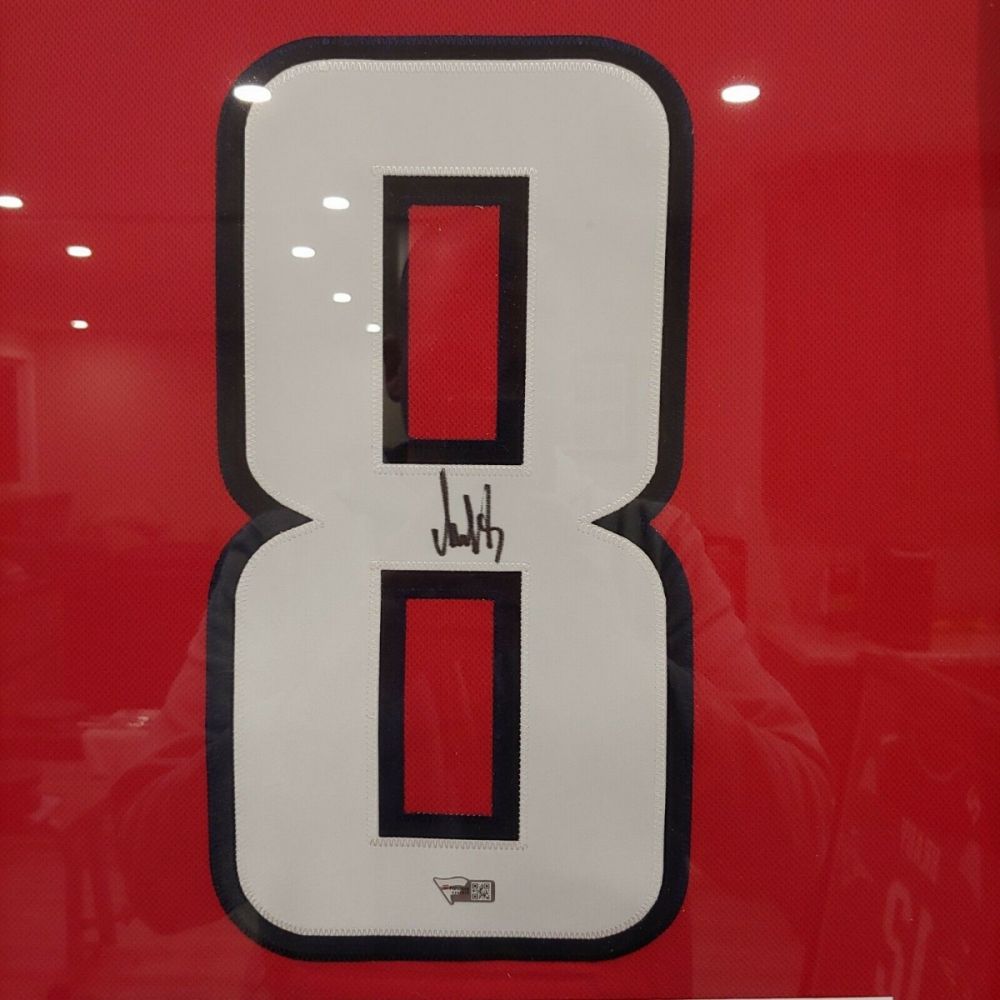 Alexander Ovechkin Signed Capitals Custom Framed Jersey (Fanatics
