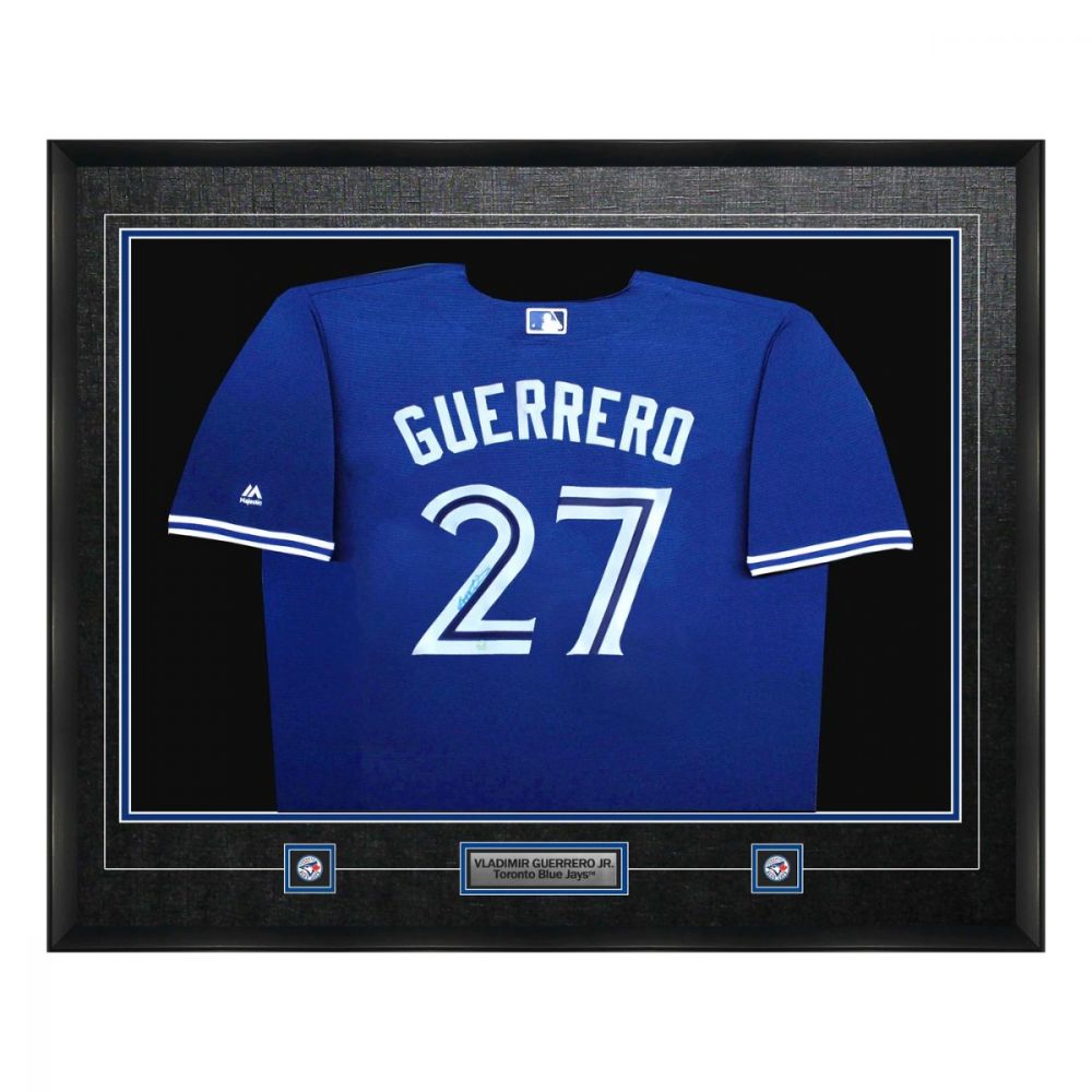 Vladimir Guerrero Jr. 27 Toronto Blue Jays baseball player action pose  signature outline card gift shirt, hoodie, sweater, long sleeve and tank top